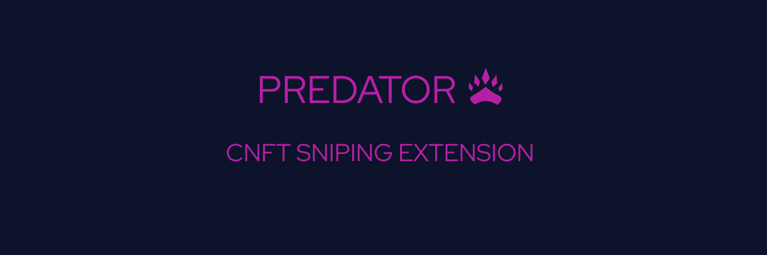 predator banner